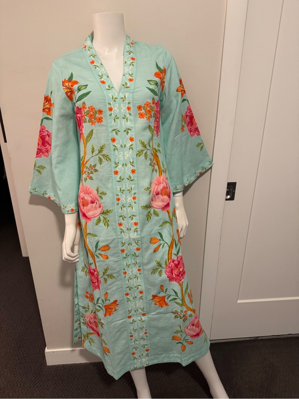 Verandah Linen Tunic Dress - NWT!